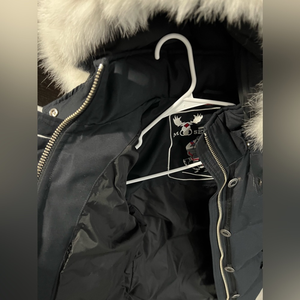 Moose knuckle designer winter jacket
